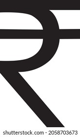 Indian Rupee symbol, vector design