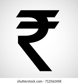 Indian Rupee  Symbol Vector Icon