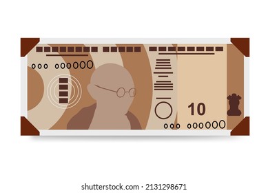 1,099 Indian 10 rupee note Images, Stock Photos & Vectors | Shutterstock