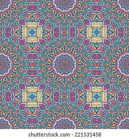 Indian seamless floral pattern. Vintage decorative elements. Hand drawn background. Islam, Arabic, Indian, ottoman motifs.