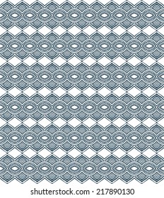 Indian seamless pattern. Vintage decorative elements. Hand drawn background. Islam, Arabic, Indian, ottoman motifs.