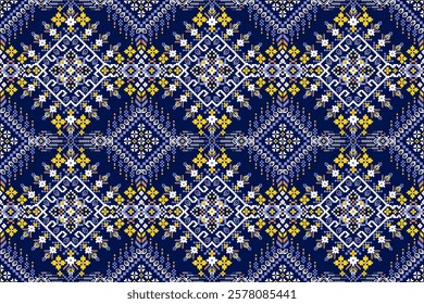 Indian seamless pattern,geometric ethnic floral seamless pattern,vector illustration,geometric oriental pattern traditional,Aztec style,abstract background.design for texture,fabric,clothing,tile.