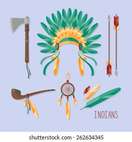 Indian set flat