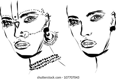 indian and simple girls