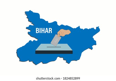 Indian State Bihar Election Vote For India