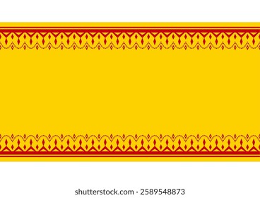 Indian style decorative frame. Vector data.