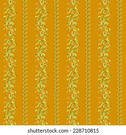 Indian style wallpaper with stripes