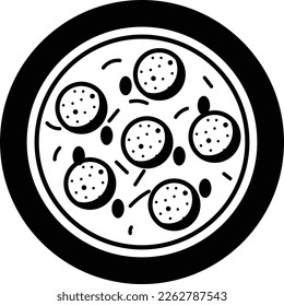 Indian subcontinent rasamalai desert vector outline icon design, Asian Cuisines symbol, Most Popular Dishes Sign, Street Foods stock illustration, Ras malai or rossomalai Concept