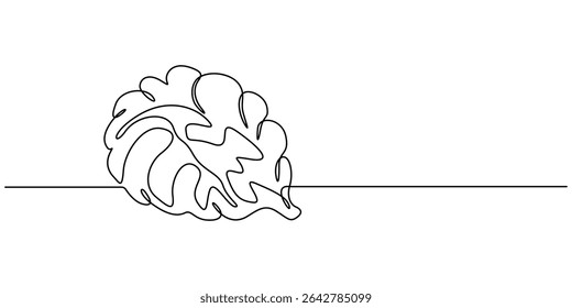 Indian Sweet (Gujia) Icon In Stroke Style, Delicious gujiya continuous one line drawing, delicious gujiya continuous one line drawing, russian dish dumplings food illustration, hand drawn russian pro.