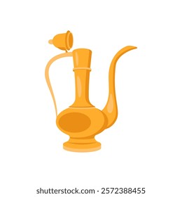 Indian Tea Pot, Indian Symbol Vector Illustration