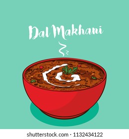 Indian Traditional Cuisine Dal Makhani