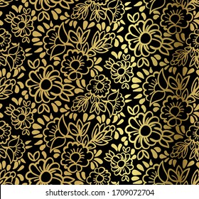 indian traditional oriental geometric vector seamless pattern