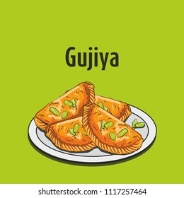 indische süße Gujiya