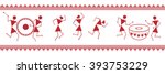 Indian tribal Painting. Warli Painting 