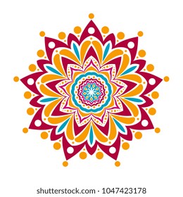 Indian vector mandala