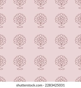 Indian Vector Traditional Seamless Repeat Pattern | Digital Print 