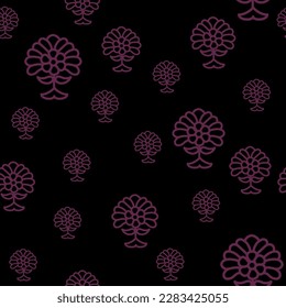 Indian Vector Traditional Seamless Repeat Pattern | Digital Print 