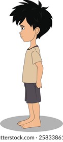 indian village men cartoon character design