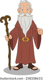 indian village men cartoon character design