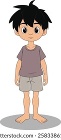 indian village men cartoon character design