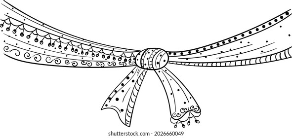 51 Indian Groom Bride Knot Illustration Images, Stock Photos & Vectors ...