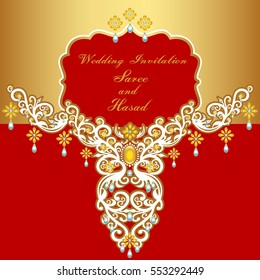 Indian Wedding Invitation Card