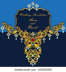 Indian Wedding Invitation Card