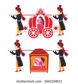 Indian Wedding vector art