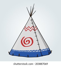 Indian wigwam