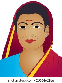 Indian Woman Savitribai Phule 301021 Stock Vector (Royalty Free ...