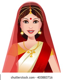 79 Bengali Sari Stock Vectors, Images & Vector Art | Shutterstock