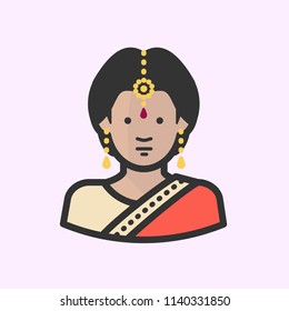 Saree Icon Images Stock Photos Vectors Shutterstock