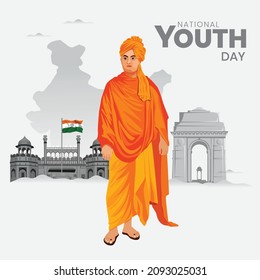 Indian Youth Day Swami Vivekananad