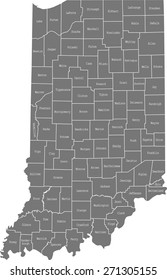 Indiana map