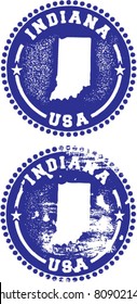 Indiana USA Stamps