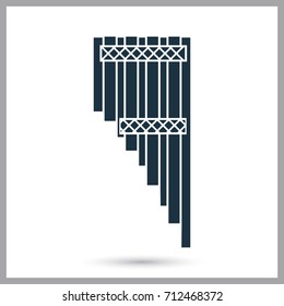 Indians music instrument simple icon