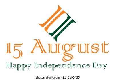 India's flag in different pattern for india's 71st independence day.