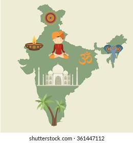 India.Vector  illustration