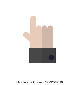  indicate flat vector icon