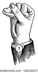 Indicado Glida de alto punto primario que combina las características de ciertas consonantes de apertura central con la calidad amplia o ampliada de las vocales, dibujo de línea vintage o ilustración de grabado.