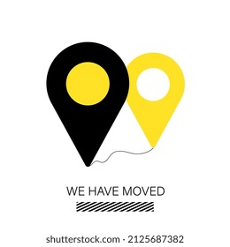 Indicated Place on the Map. We Have Moved.
