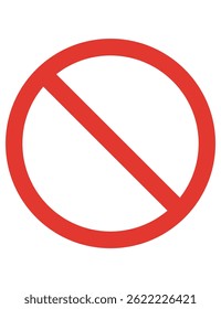 It indicates that something is not allowed. The specific action being prohibited is usually shown with a symbol inside the red circle and slash.