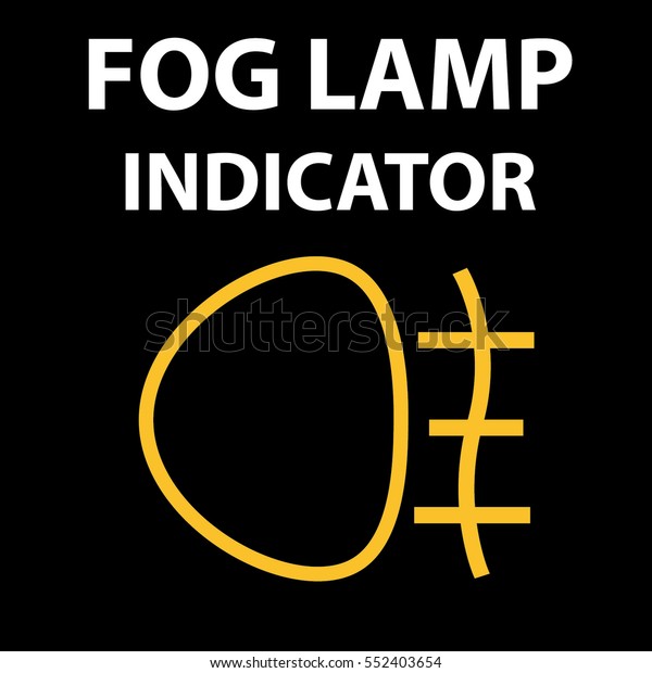 Indicator lights on the\
car dashboard, fog lights icon vector design EPS 10. DTC code\
error. Car\
pictograms