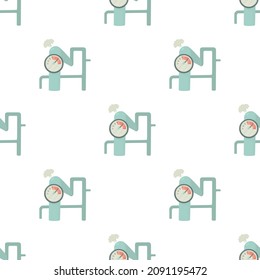 Indicator pattern seamless background texture repeat wallpaper geometric vector