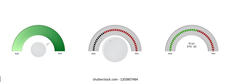 indicator, scale, indicator, set vector measure  illustration meter level design set graphic