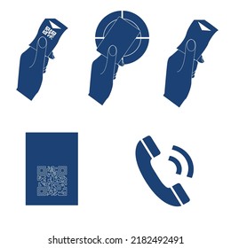 Indicators of payment by coupon and by bank card.