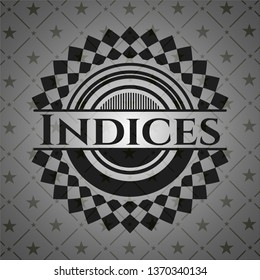 Indices black emblem