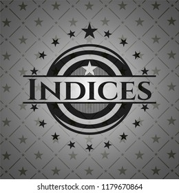 Indices realistic dark emblem