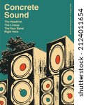Indie Rock Sound Gig Poster Flyer Template 
