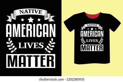 Indigenous Day T-shirt Design Vector